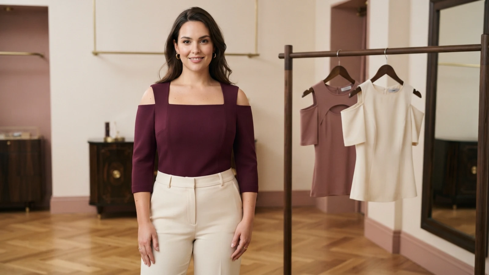 Best cold-shoulder tops for a large bust with stable necklines, bra-friendly cutouts, shaped fronts, and balanced sleeves