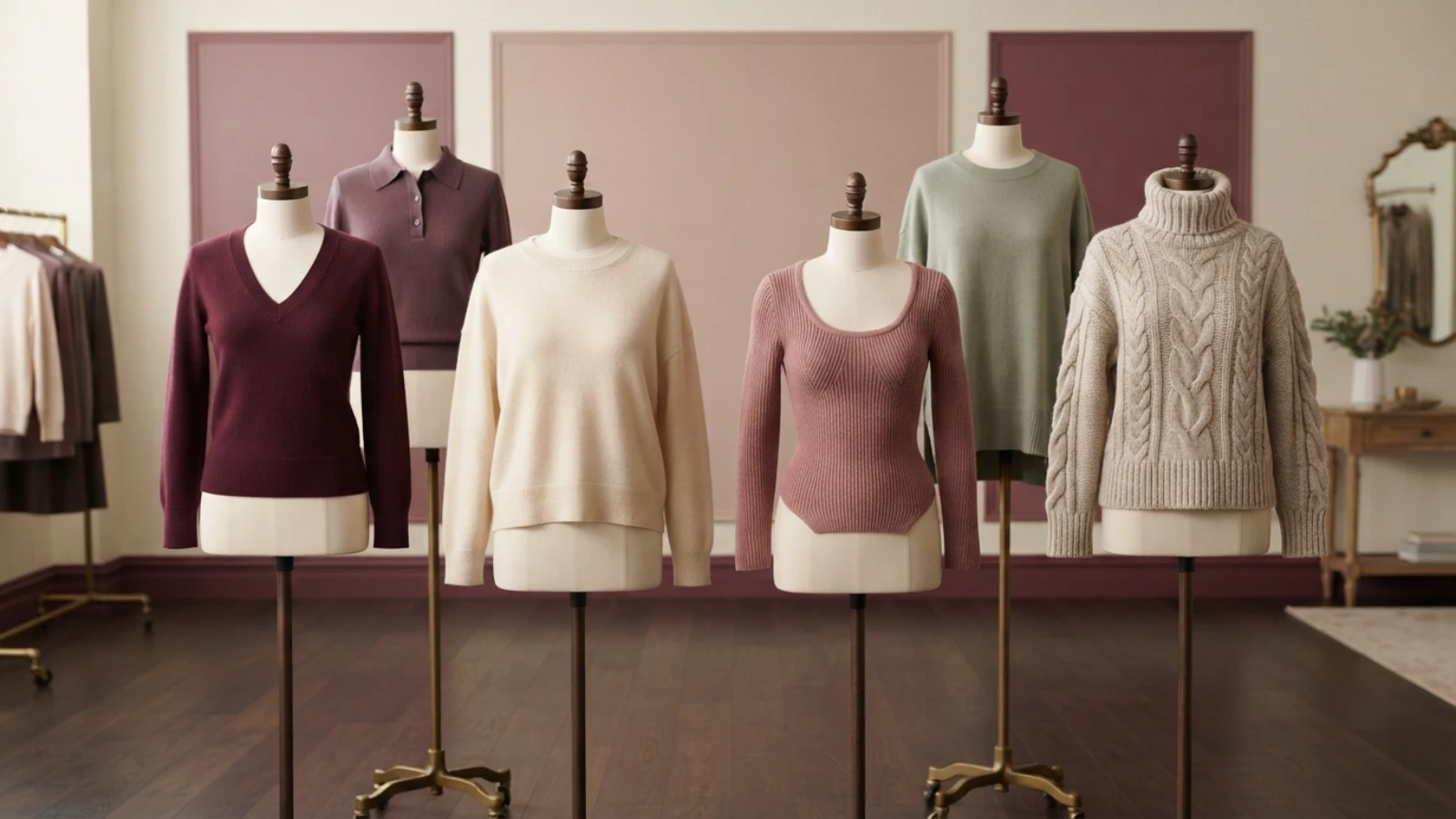Best sweaters for a large bust in six useful knit silhouettes