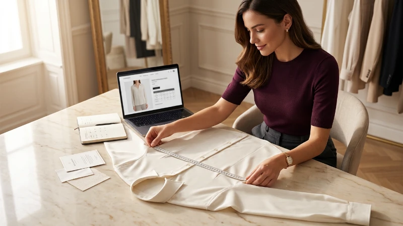 Button-down shirt fit and alteration assessment