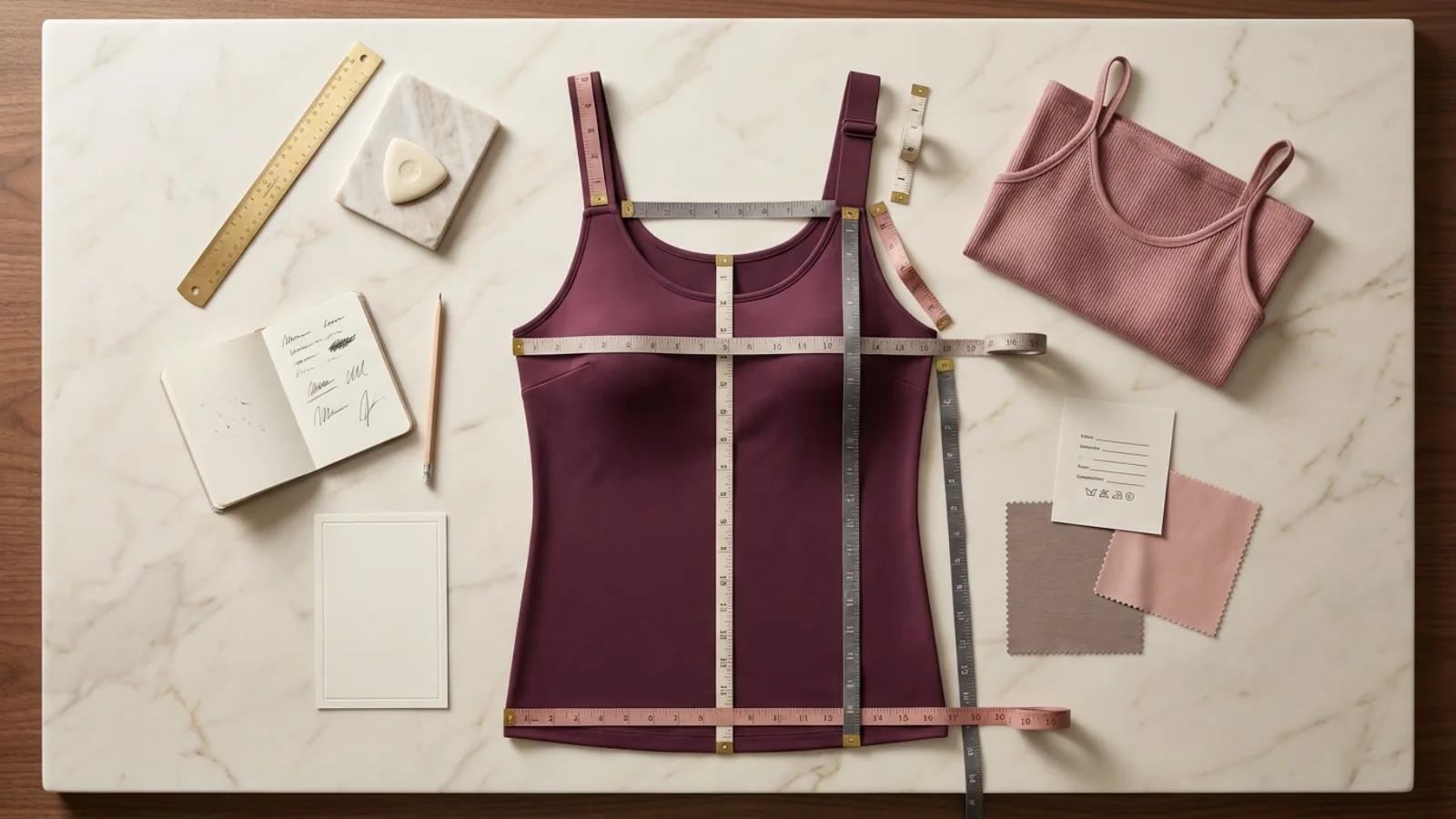 Best camisoles online measurement guide for chest straps armholes front length and hem