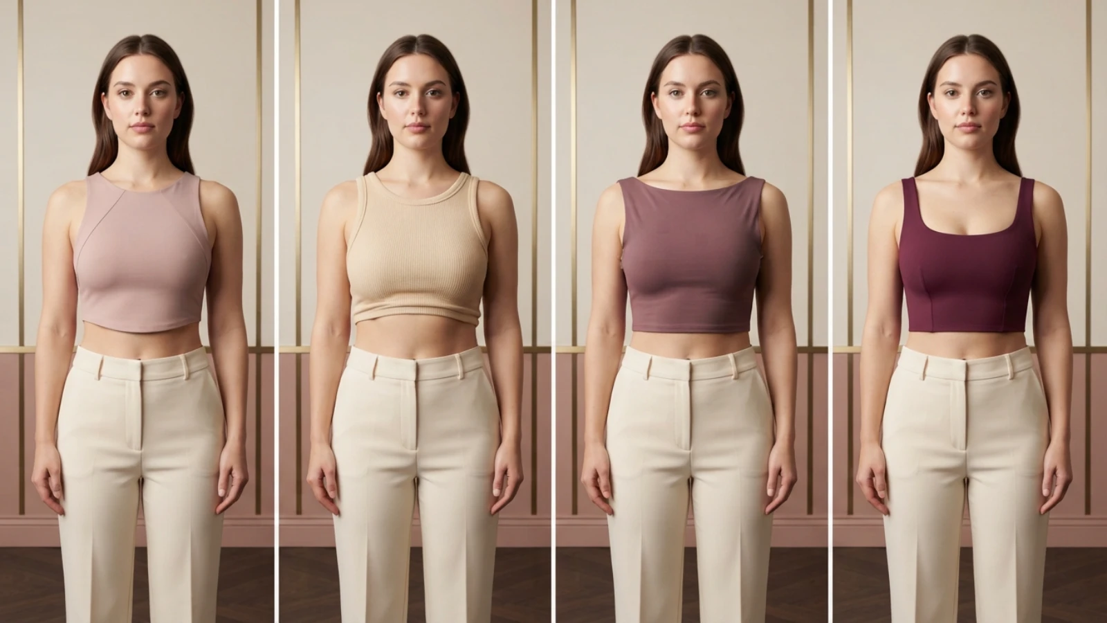 Best crop tops fabric opacity stretch structure and recovery test