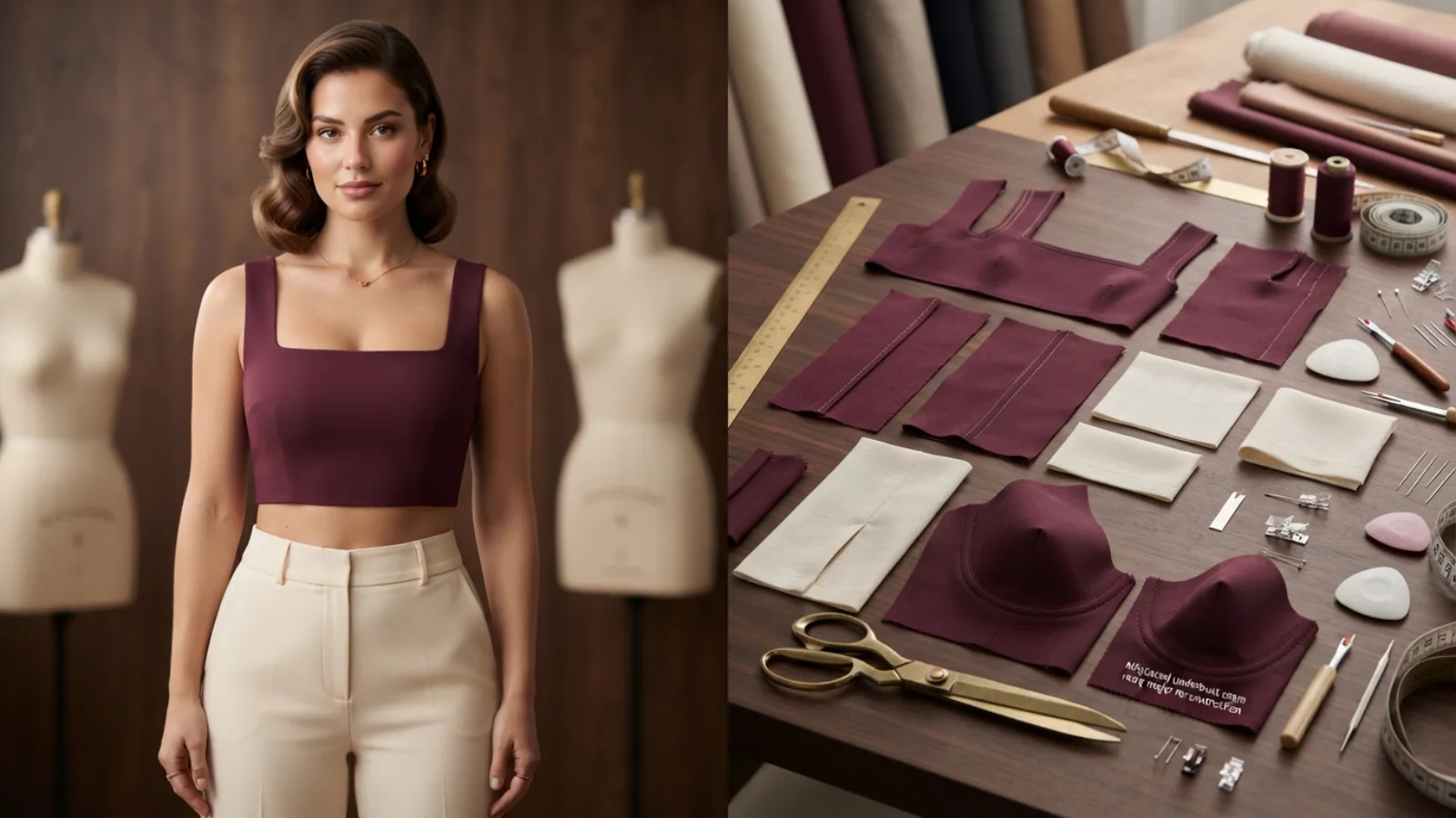 Best crop tops online measurement guide for a large bust