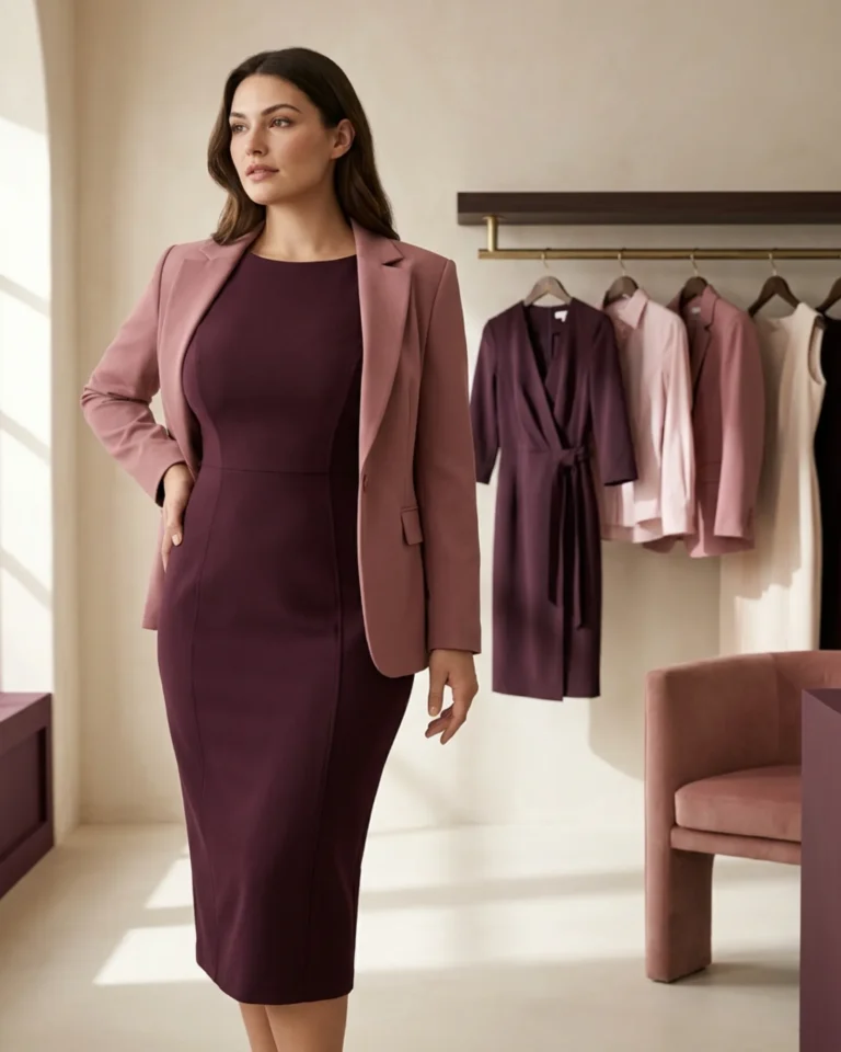 How to dress a large bust and small waist with princess seams and controlled waist shaping