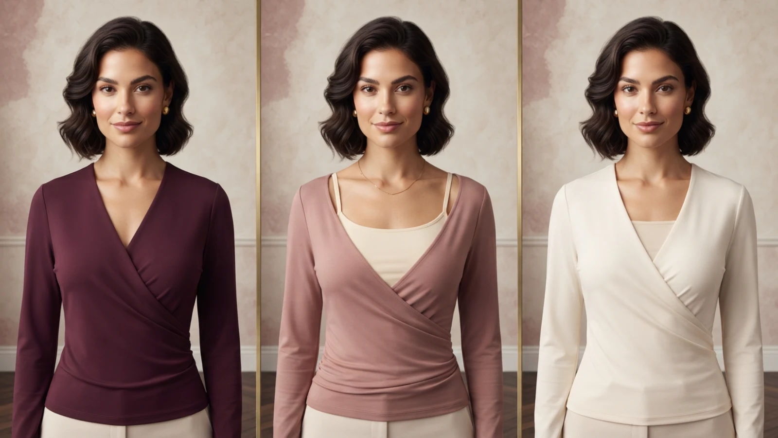 Best wrap tops compared in true wrap, faux wrap and hybrid crossover construction