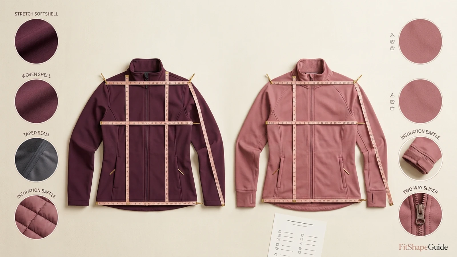 Athletic jacket layering tests for running cycling gym and cold weather