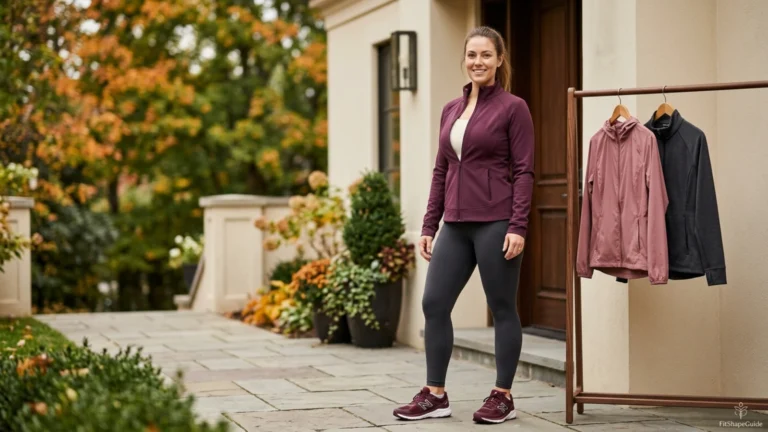 Best athletic jackets for a large bust with shaped seams and smooth zipper lines