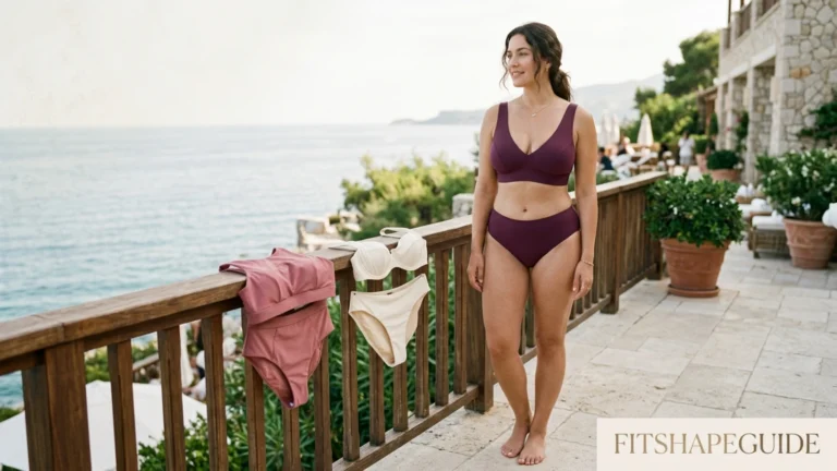 Best bikinis for a large bust with wide shoulder straps shaped bodices and stable underbusts