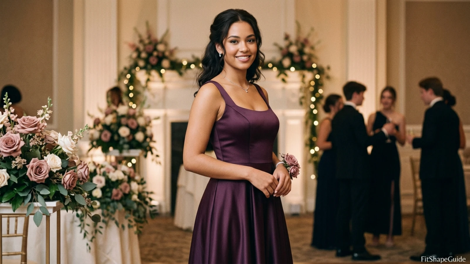 Best prom dresses for a large bust with a supportive princess-seam bodice