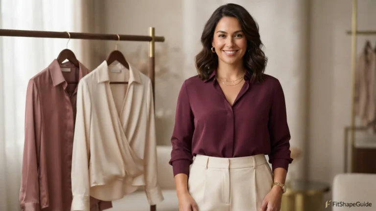 Best silk blouses for a large bust with shaped bust room stable neckline and balanced drape
