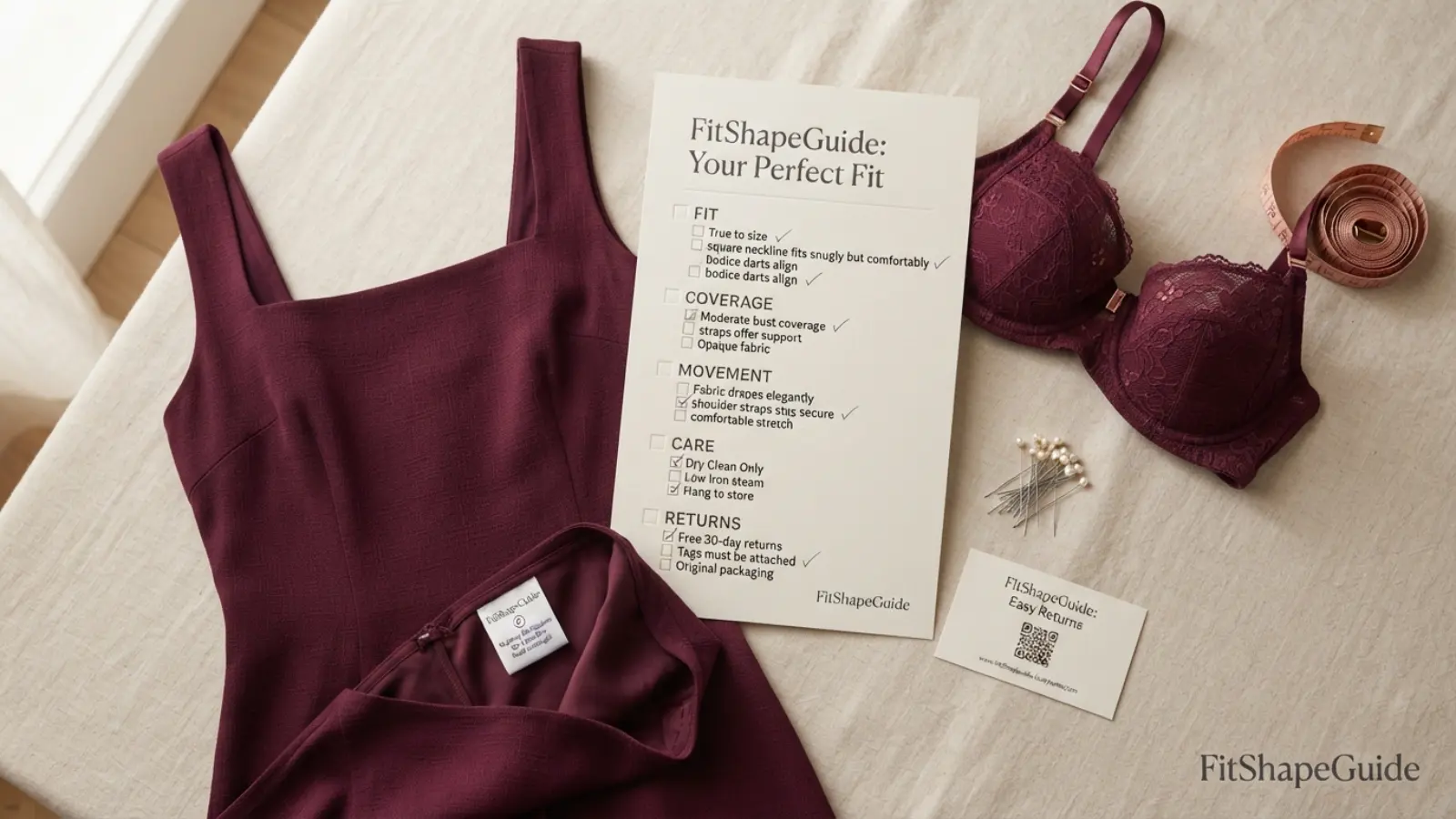 Best square-neck dress buying checklist for a large bust