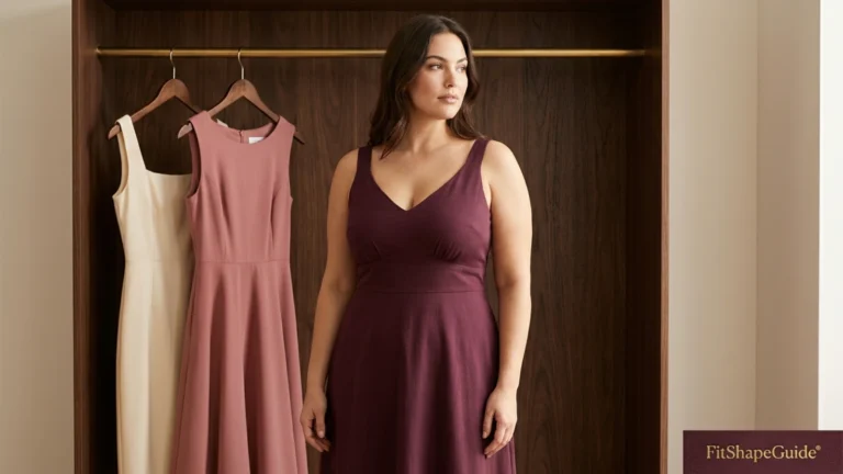 Best summer dresses for a large bust with resilient fabric shaping and bra-friendly necklines