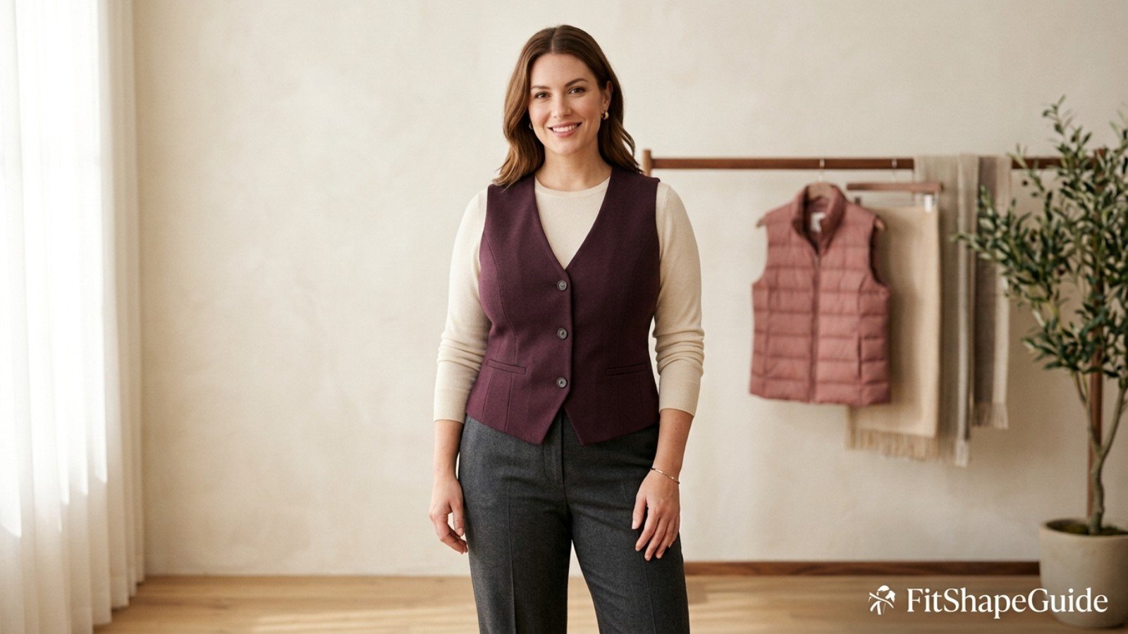 Best vests for a large bust with shaped front and comfortable armholes