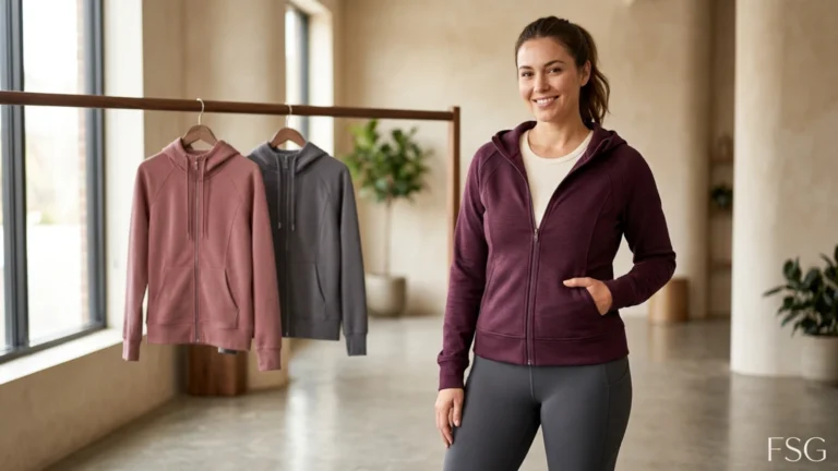 Best zip-up hoodies for a large bust with smooth zippers and shaped side panels