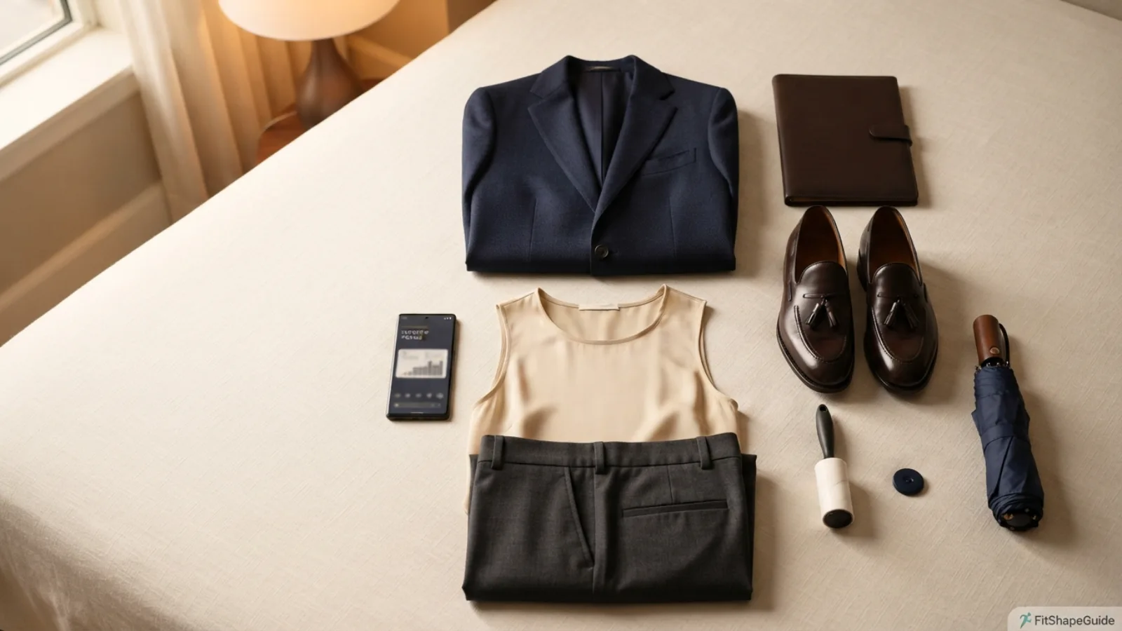 Night-before job interview outfit preparation checklist