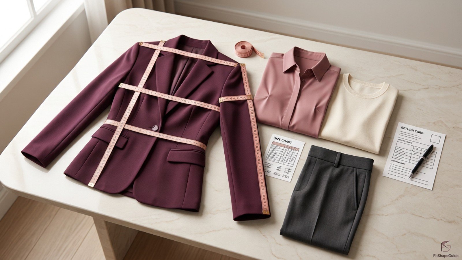 Online buying checks for fuller-bust office clothes