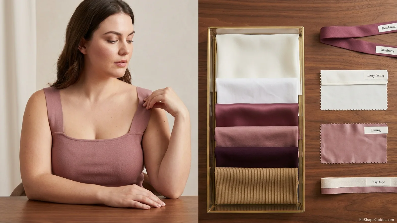 Sleeveless blouse measured at shoulder neckline armholes chest and front length