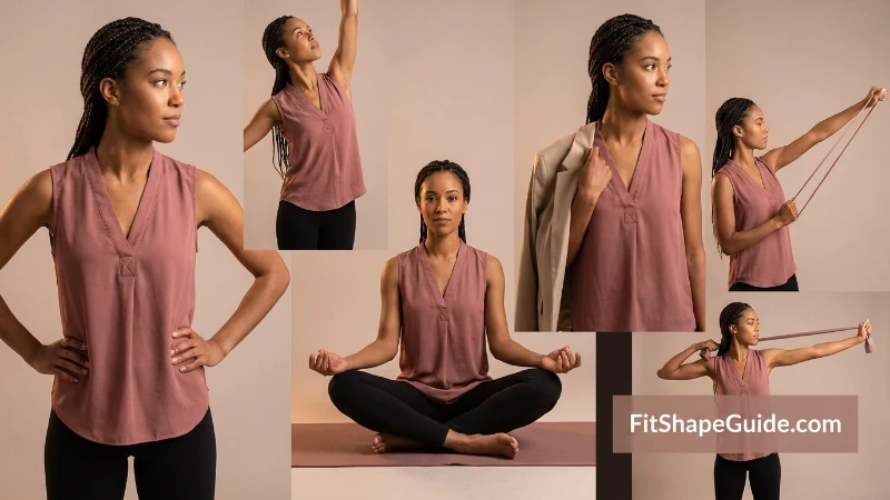 Sleeveless blouse measured across shoulder neckline armholes chest waist hem and front length