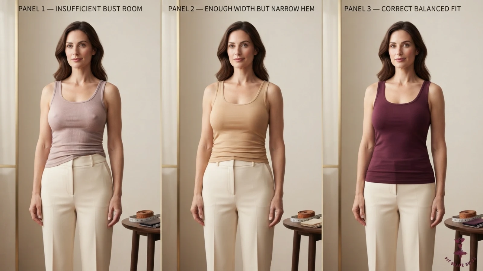 Best tank tops online shopping measurements for a large bust