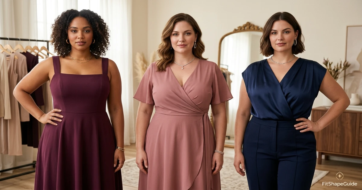 Eight birthday party outfit formulas for a large bust