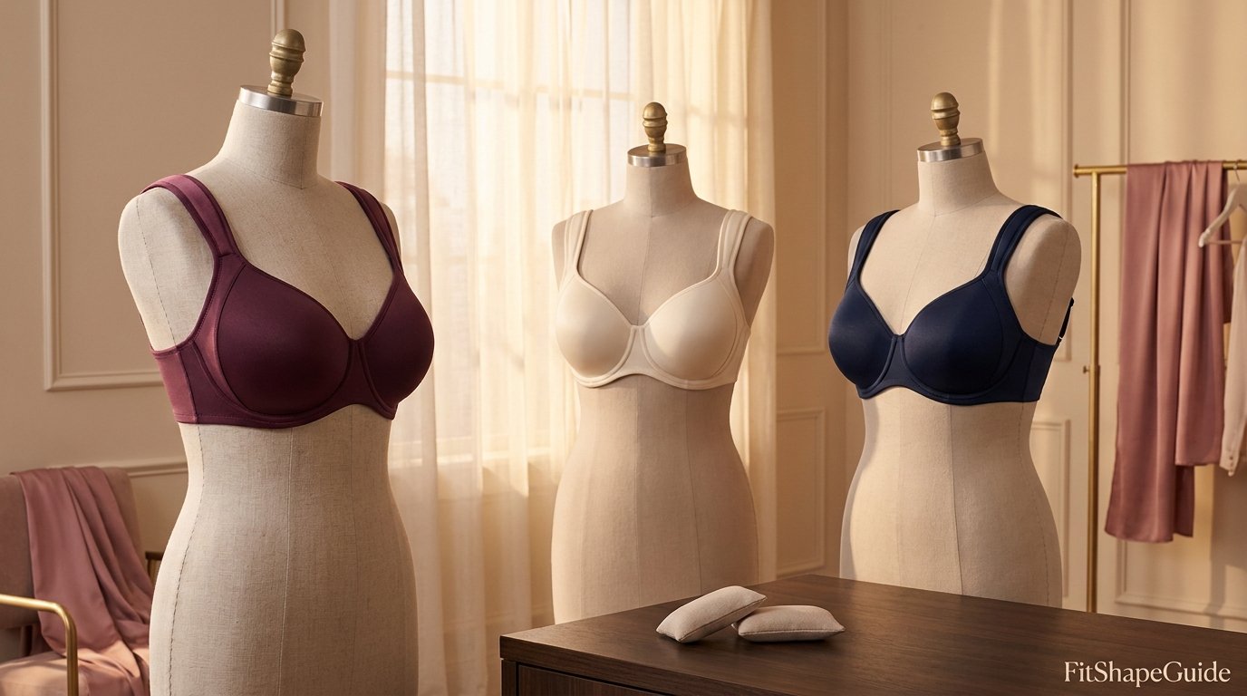 Wide padded and centered bra straps designed for comfortable fuller-bust support