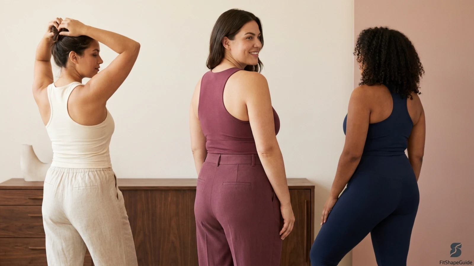 Racerback bras tested under cut-in tops, racerback tanks and activewear